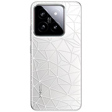 

iSaprio Abstract Triangles 03 - white - Xiaomi 14