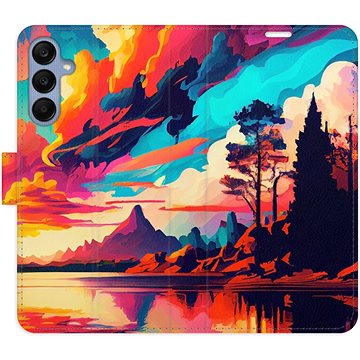 

iSaprio Flip pouzdro Colorful Mountains 02 pro Samsung Galaxy A25 5G