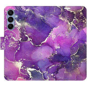 

iSaprio Flip pouzdro Purple Marble pro Samsung Galaxy A25 5G