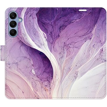 

iSaprio Flip pouzdro Purple Paint pro Samsung Galaxy A25 5G