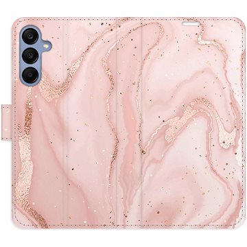 

iSaprio Flip pouzdro RoseGold Marble pro Samsung Galaxy A25 5G