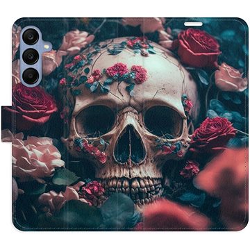 

iSaprio Flip pouzdro Skull in Roses 02 pro Samsung Galaxy A25 5G