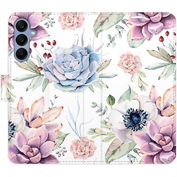 

iSaprio Flip pouzdro Succulents Pattern pro Samsung Galaxy A25 5G
