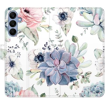 

iSaprio Flip pouzdro Succulents pro Samsung Galaxy A25 5G