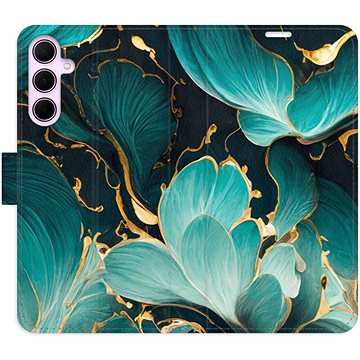 

iSaprio Flip pouzdro Blue Flowers 02 pro Samsung Galaxy A35 5G