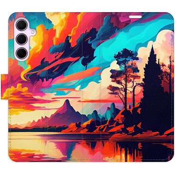 

iSaprio Flip pouzdro Colorful Mountains 02 pro Samsung Galaxy A35 5G