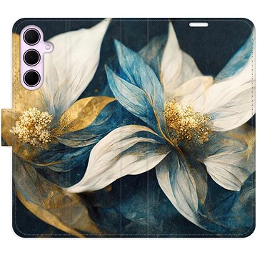 

iSaprio Flip pouzdro Gold Flowers pro Samsung Galaxy A35 5G