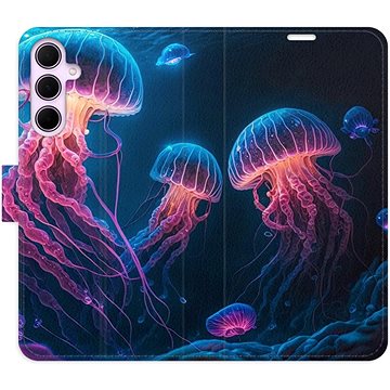

iSaprio Flip pouzdro Jellyfish pro Samsung Galaxy A35 5G