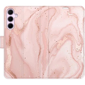 

iSaprio Flip pouzdro RoseGold Marble pro Samsung Galaxy A35 5G