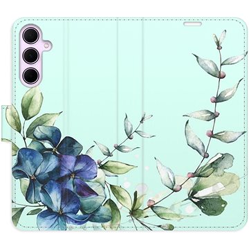 

iSaprio Flip pouzdro Blue Flowers pro Samsung Galaxy A35 5G