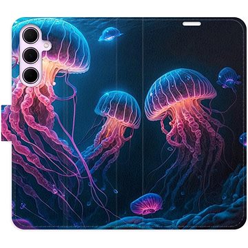 

iSaprio Flip pouzdro Jellyfish pro Samsung Galaxy A55 5G