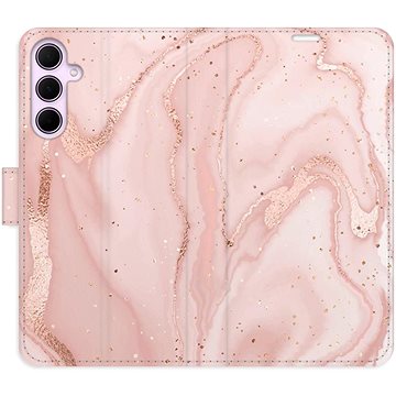 

iSaprio Flip pouzdro RoseGold Marble pro Samsung Galaxy A55 5G