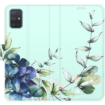 

iSaprio Flip pouzdro Blue Flowers pro Samsung Galaxy A71