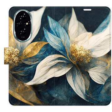 

iSaprio Flip pouzdro Gold Flowers pro Honor 200