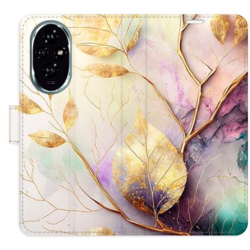 

iSaprio Flip pouzdro Gold Leaves 02 pro Honor 200
