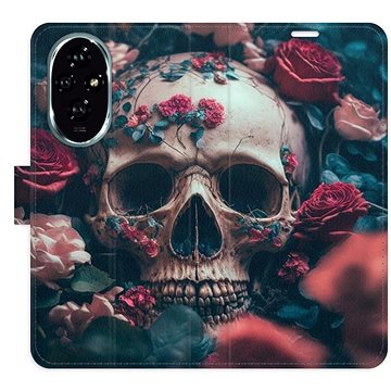 

iSaprio Flip pouzdro Skull in Roses 02 pro Honor 200