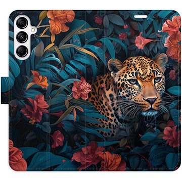 

iSaprio Flip pouzdro Flower Jaguar 02 pro Samsung Galaxy A14 / A14 5G