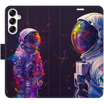 

iSaprio Flip pouzdro Neon Astronaut 02 pro Samsung Galaxy A14 / A14 5G