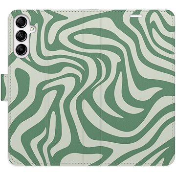 

iSaprio Flip pouzdro Zebra Green 02 pro Samsung Galaxy A14 / A14 5G