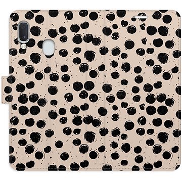 

iSaprio Flip pouzdro Dotted 02 pro Samsung Galaxy A20e