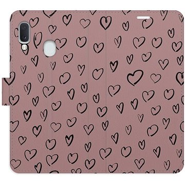 

iSaprio Flip pouzdro Heart Dark 02 pro Samsung Galaxy A20e