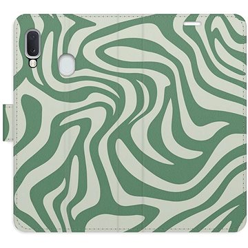 

iSaprio Flip pouzdro Zebra Green 02 pro Samsung Galaxy A20e
