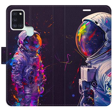 

iSaprio Flip pouzdro Neon Astronaut 02 pro Samsung Galaxy A21s