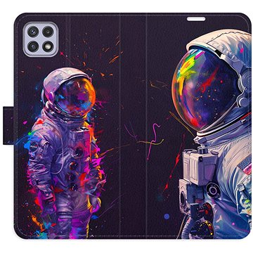

iSaprio Flip pouzdro Neon Astronaut 02 pro Samsung Galaxy A22 5G
