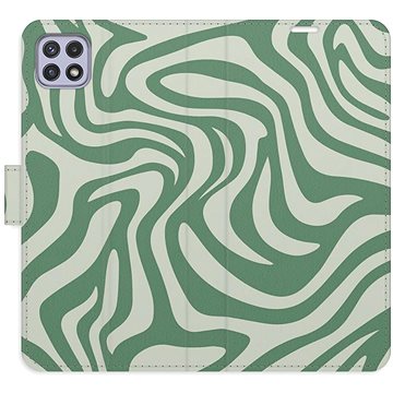 

iSaprio Flip pouzdro Zebra Green 02 pro Samsung Galaxy A22 5G