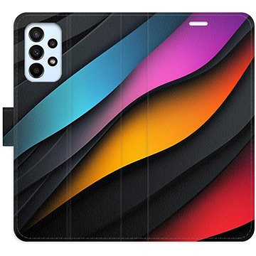 

iSaprio Flip pouzdro Color Waves pro Samsung Galaxy A23 / A23 5G