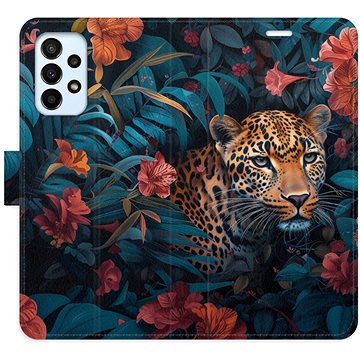 

iSaprio Flip pouzdro Flower Jaguar 02 pro Samsung Galaxy A23 / A23 5G