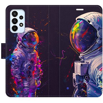 

iSaprio Flip pouzdro Neon Astronaut 02 pro Samsung Galaxy A23 / A23 5G