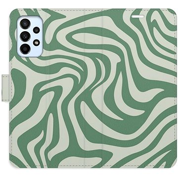 

iSaprio Flip pouzdro Zebra Green 02 pro Samsung Galaxy A23 / A23 5G
