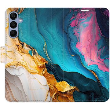 

iSaprio Flip pouzdro Colourful Marble pro Samsung Galaxy A25 5G