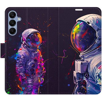 

iSaprio Flip pouzdro Neon Astronaut 02 pro Samsung Galaxy A25 5G
