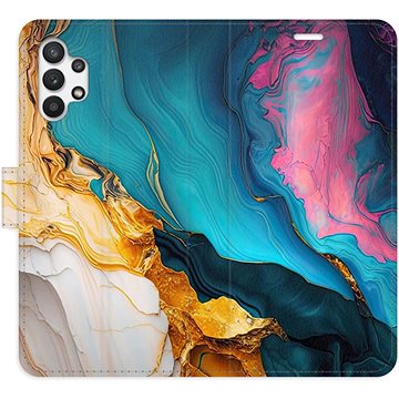 

iSaprio Flip pouzdro Colourful Marble pro Samsung Galaxy A32