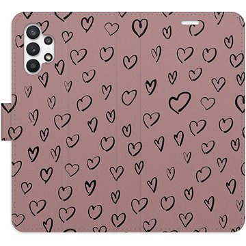 

iSaprio Flip pouzdro Heart Dark 02 pro Samsung Galaxy A32