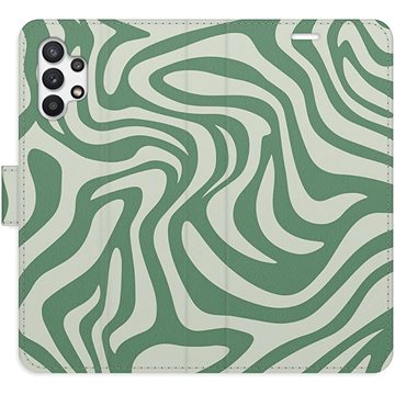 

iSaprio Flip pouzdro Zebra Green 02 pro Samsung Galaxy A32