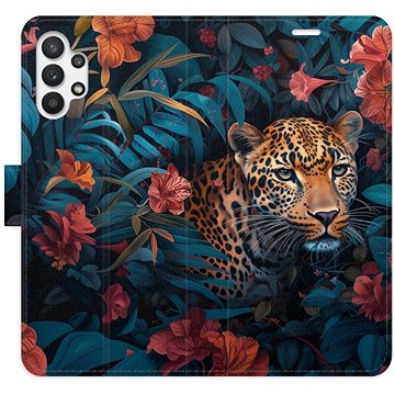 

iSaprio Flip pouzdro Flower Jaguar 02 pro Samsung Galaxy A32 5G