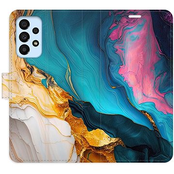 

iSaprio Flip pouzdro Colourful Marble pro Samsung Galaxy A33 5G