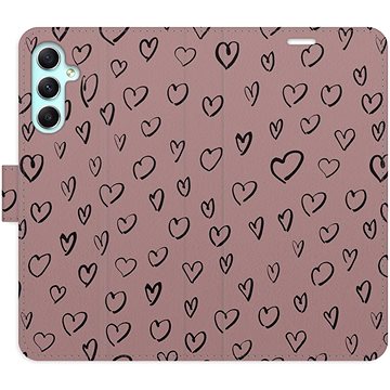 

iSaprio Flip pouzdro Heart Dark 02 pro Samsung Galaxy A34 5G
