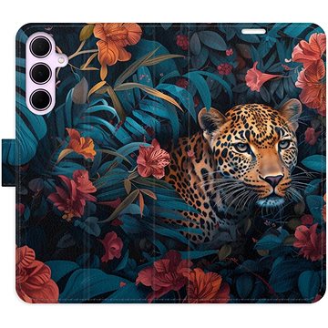 

iSaprio Flip pouzdro Flower Jaguar 02 pro Samsung Galaxy A35 5G