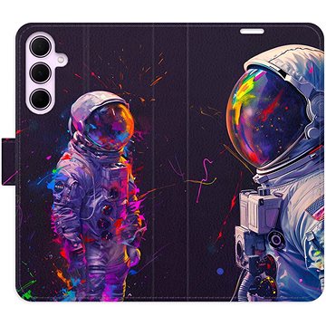 

iSaprio Flip pouzdro Neon Astronaut 02 pro Samsung Galaxy A35 5G