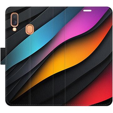 

iSaprio Flip pouzdro Color Waves pro Samsung Galaxy A40