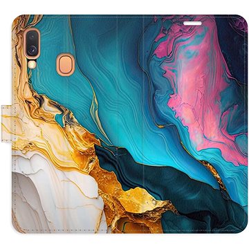 

iSaprio Flip pouzdro Colourful Marble pro Samsung Galaxy A40