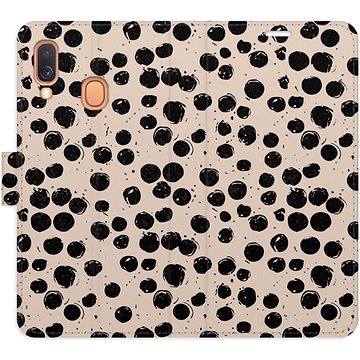 

iSaprio Flip pouzdro Dotted 02 pro Samsung Galaxy A40