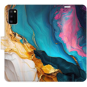 

iSaprio Flip pouzdro Colourful Marble pro Samsung Galaxy A41