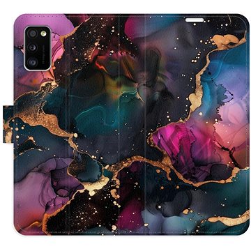

iSaprio Flip pouzdro Dark Marble pro Samsung Galaxy A41