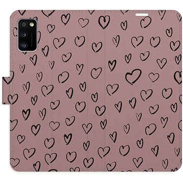 

iSaprio Flip pouzdro Heart Dark 02 pro Samsung Galaxy A41