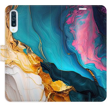 

iSaprio Flip pouzdro Colourful Marble pro Samsung Galaxy A50